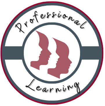 Circle with CCSD logo in the middle. The words Professional Learning around it. 